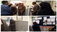 بازدید از اجرای برنامه SNS در مرکز سلامت جعفرابادی شهمیرزاد