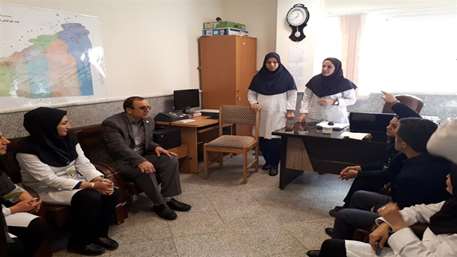  بازدید مدیر شبکه بهداشت و درمان مهدیشهر از مرکز جعفرآبادی شهمیرزاد,شبکه بهداشت و درمان مهدیشهر 